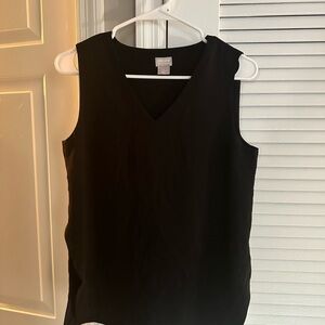 Chico's Black Sleeveless Top